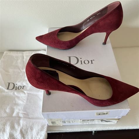 Christian Dior Cherie Escarpin 10 Suede Pumps 